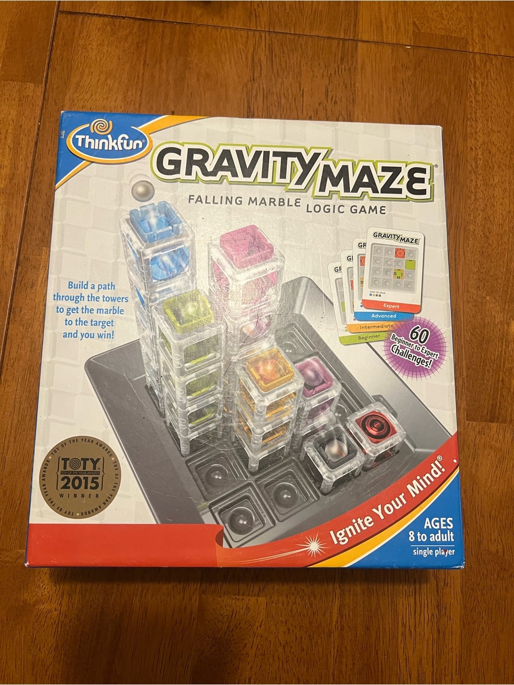 Thinkfun! Gravity Maze Marble Logic Game, like new